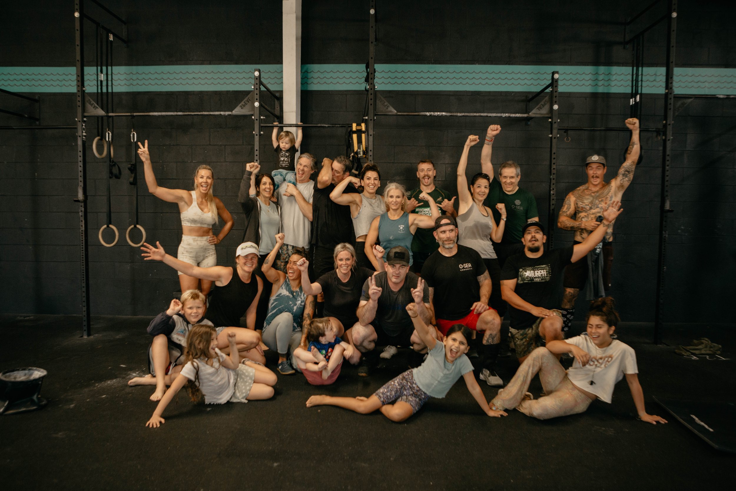 The O-SEA CrossFit community in San Clemente